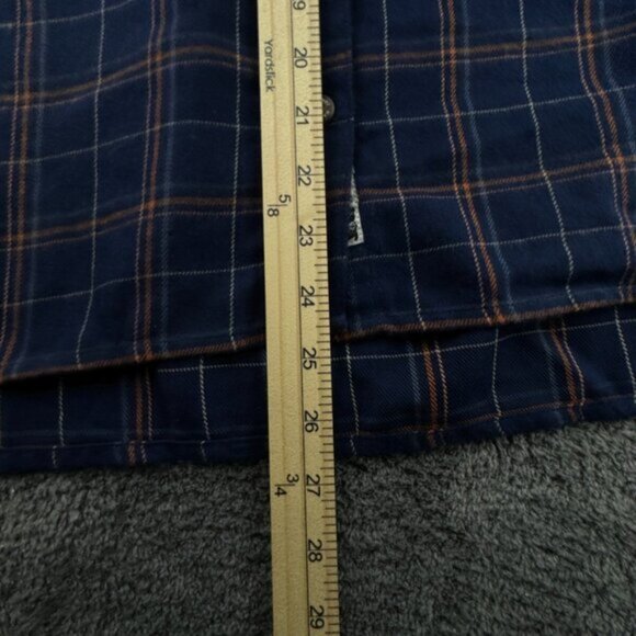 Marmot Women's Fairfax Midweight Boyfriend Flannel Shirt Blue Check Button Up - Picture 3 of 11